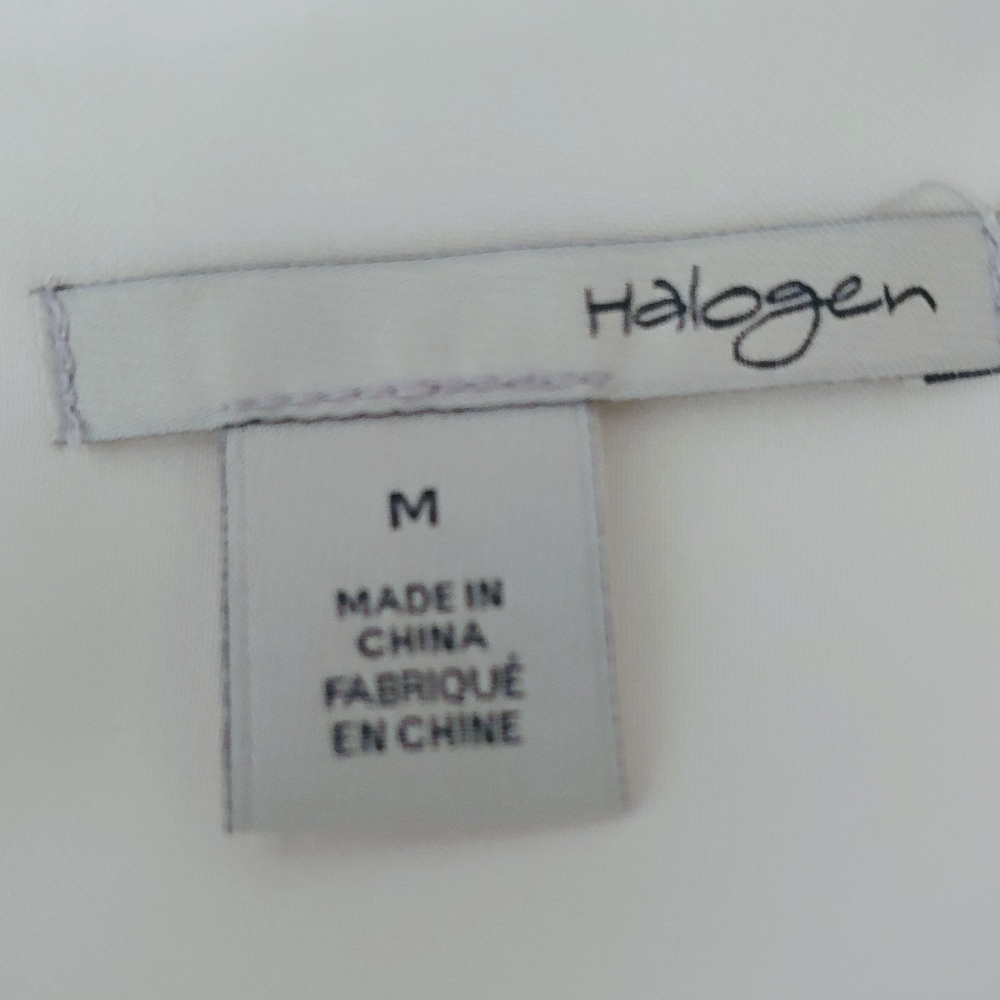 Cream asymmetrical top New size M - Picture 9 of 10